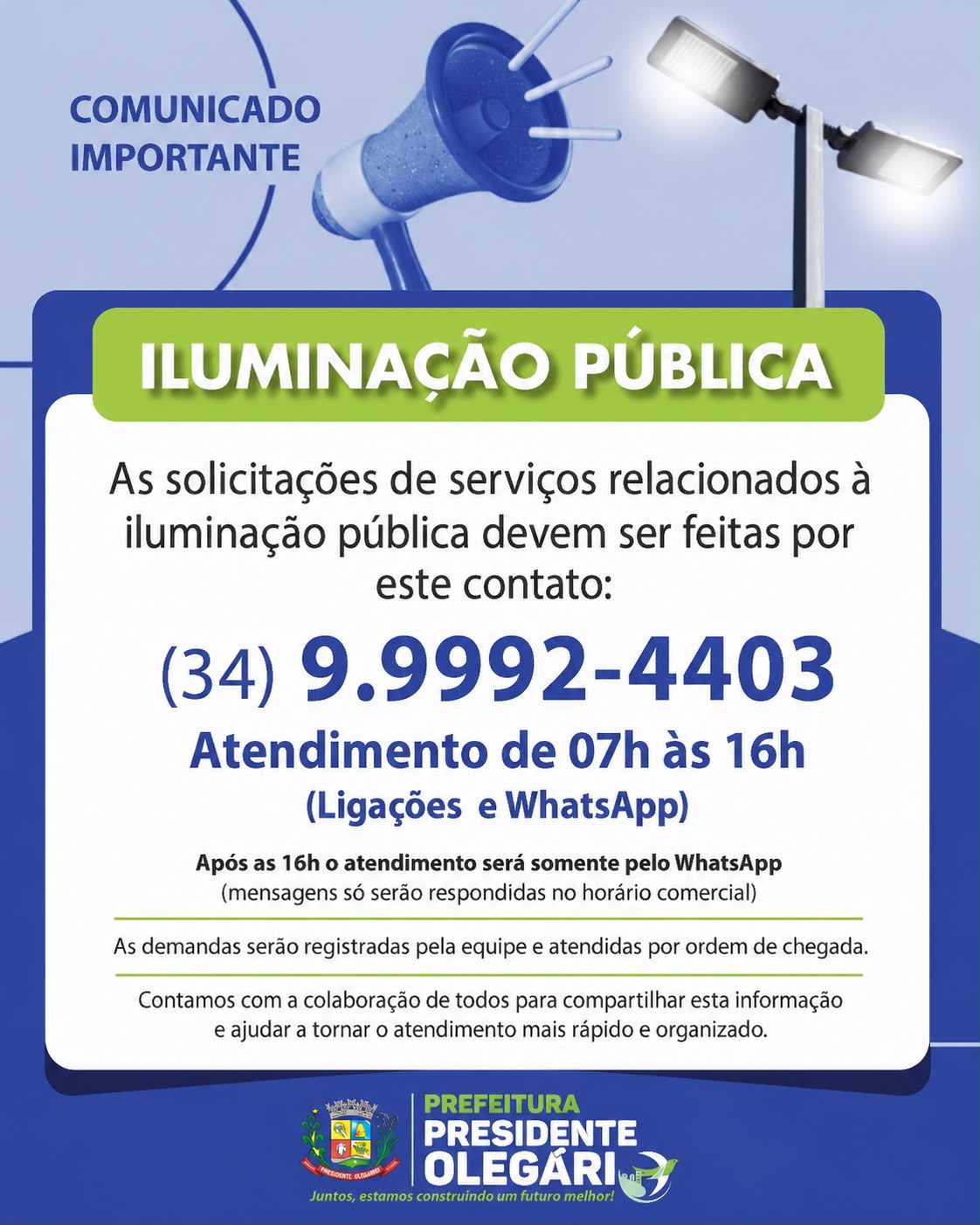 UTILIDADE PÚBLICA!